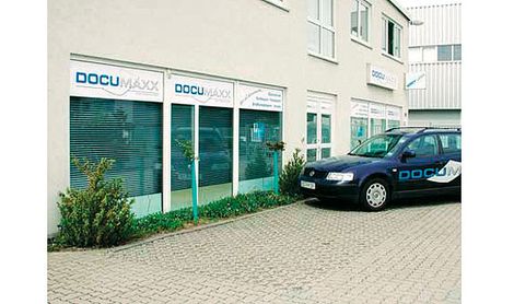 Außenansicht Standort des Copyshops und Digitaldruckerei Documaxx in Wolfsburg